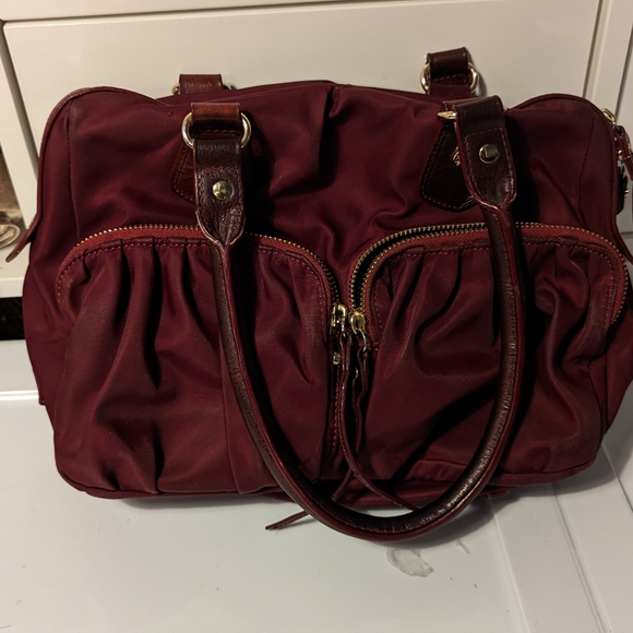 MZ Wallace Boysenberry Kate ii handbag with pouch - Picture 6 of 6